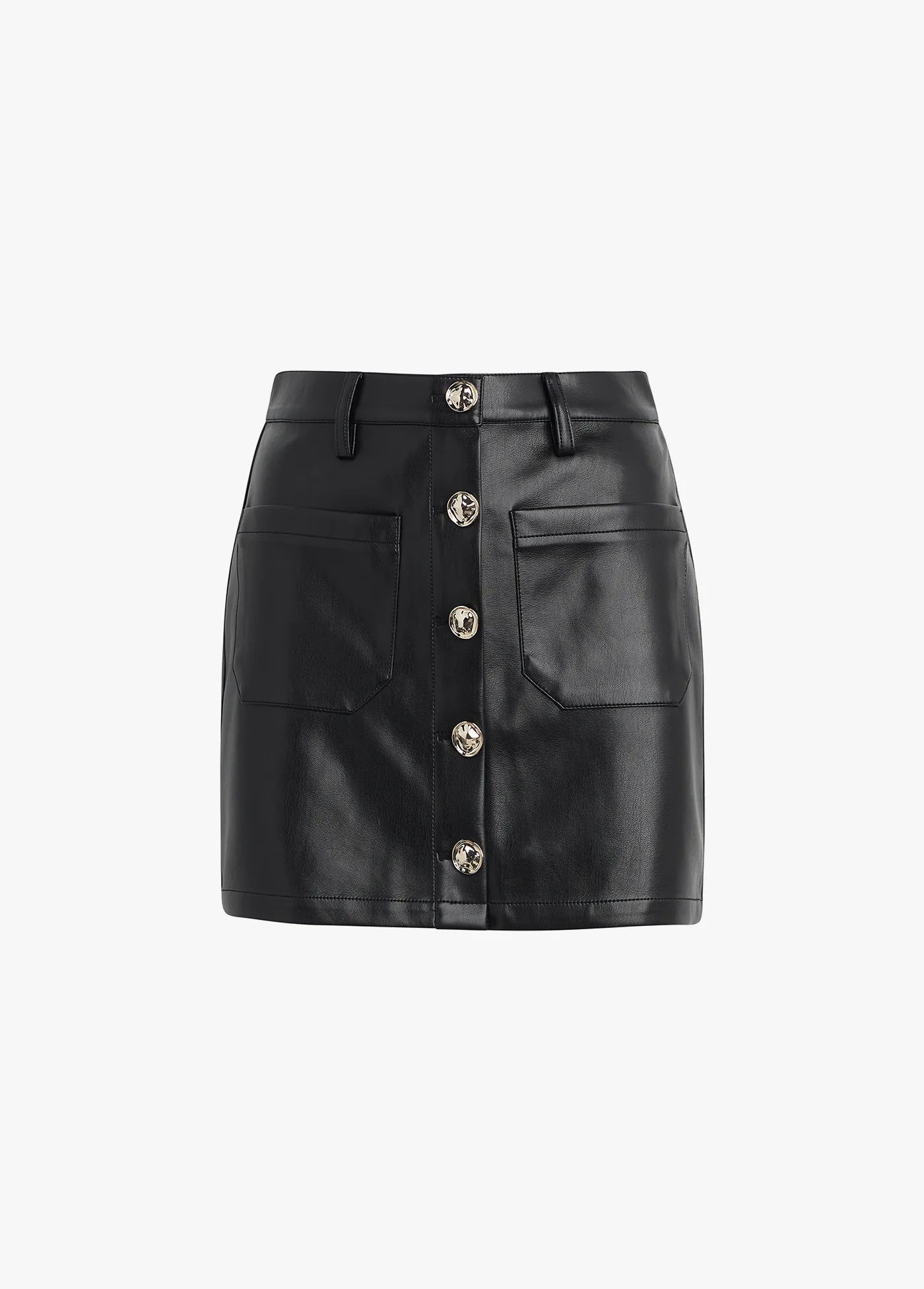 Vegan leather skirt FD