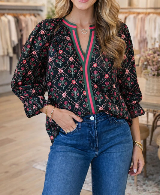 Vintage Floral Top